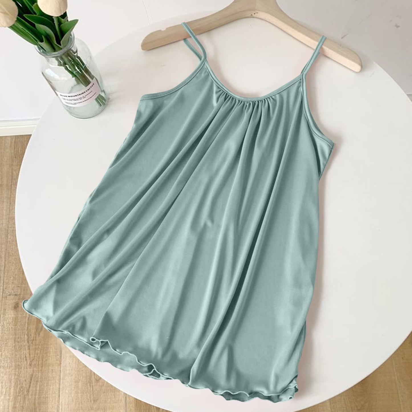 Women's Sleeveless Pajama Tank Top