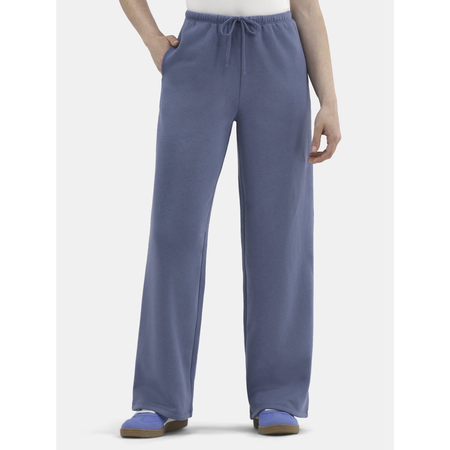 Women's Soft Fleece Wide Leg Sweatpants