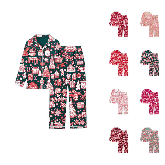 Women's Bamboo Long Sleeve Pajama Set