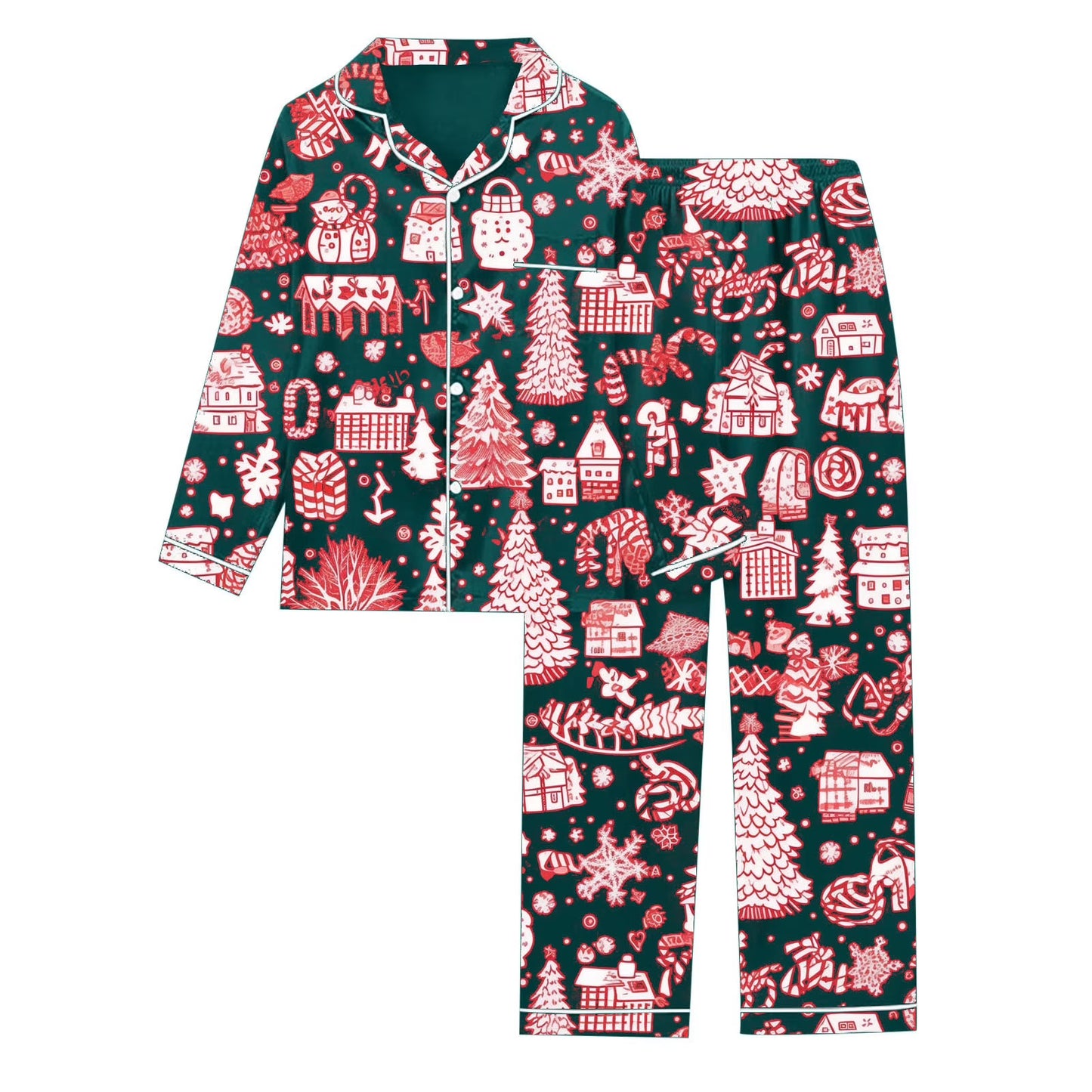Women's Bamboo Long Sleeve Pajama Set