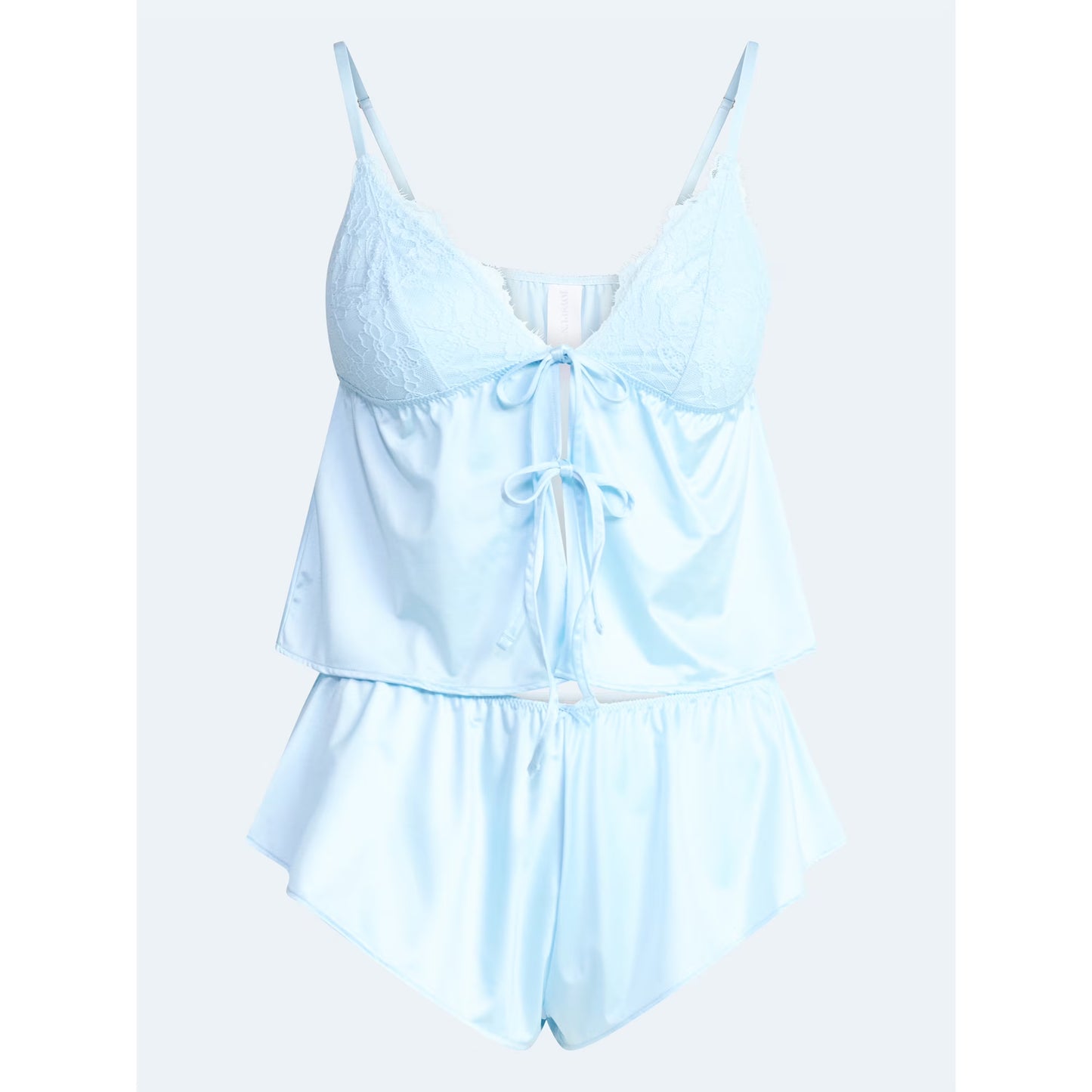 Women's Lace Satin Cami & Shorts Set